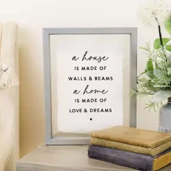 Kirklands Home A House Made Wall Plaque