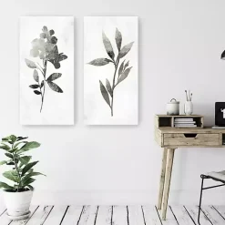 Clearance Kirklands Home A Shadow of a Flower 2-pc. Canvas Art Set