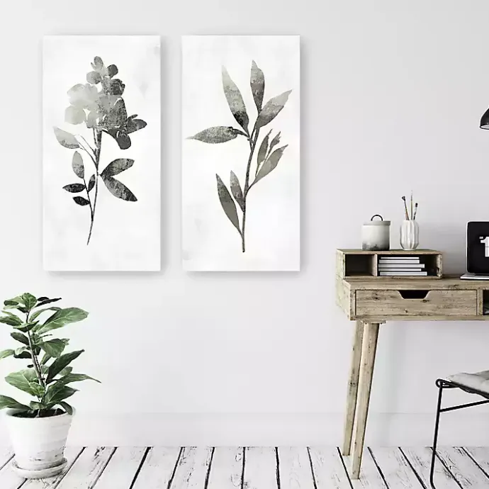 Clearance Kirklands Home A Shadow of a Flower 2-pc. Canvas Art Set
