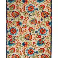 Outlet Kirklands Home Abstract Floral Outdoor Area Rug, 7x10 Multi