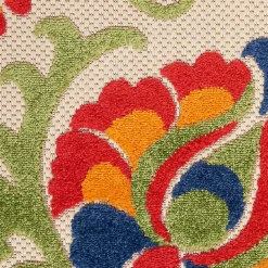 Outlet Kirklands Home Abstract Floral Outdoor Area Rug, 7x10 Multi