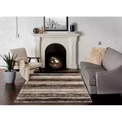 Sale Kirklands Home Abstract Jordi Area Rug, 5x8 Tan