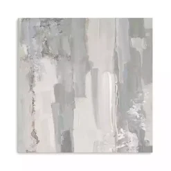 Online Kirklands Home Abstract Meadow Large Canvas Art Print Gray