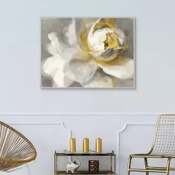 Sale Kirklands Home Abstract Rose Framed Canvas Art Print