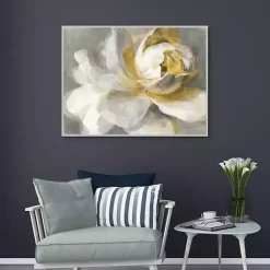 Sale Kirklands Home Abstract Rose Framed Canvas Art Print