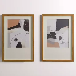 Kirklands Home Abstract Space Framed Art Prints, Set of 2