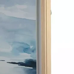 Hot Kirklands Home Abstract Sparkling Sea Framed Wall Art Blue