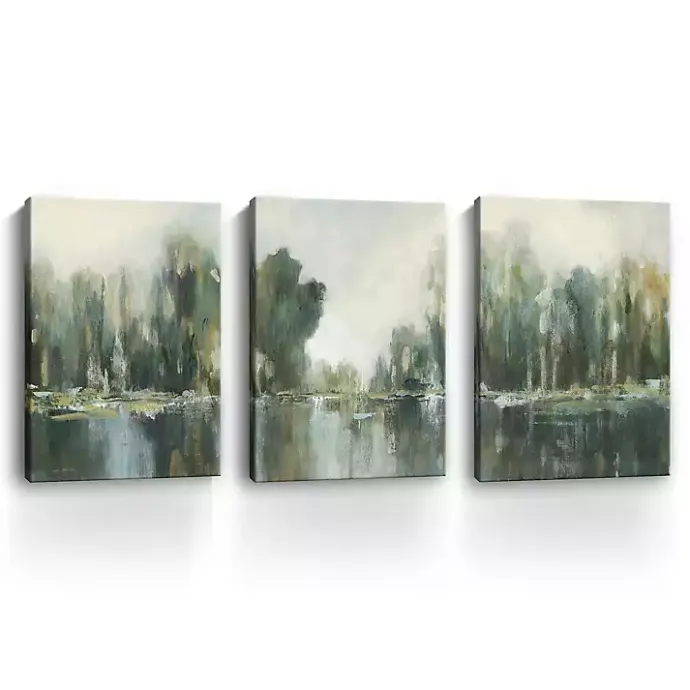 Hot Kirklands Home Abstract Treeline Canvas Art Prints, 32x48