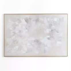 Hot Kirklands Home Abstract White Framed Canvas Art Print