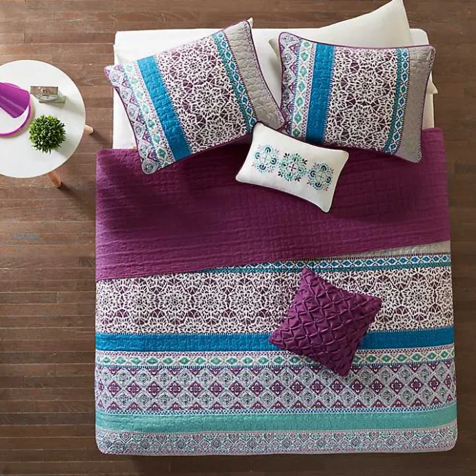 Online Kirklands Home Adley Reversible Full/Queen 5-pc. Quilt Set