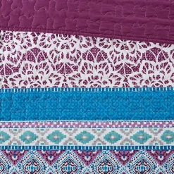 Online Kirklands Home Adley Reversible Full/Queen 5-pc. Quilt Set