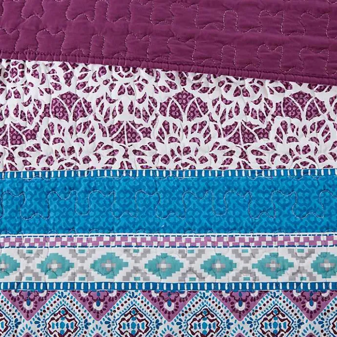 Online Kirklands Home Adley Reversible Full/Queen 5-pc. Quilt Set