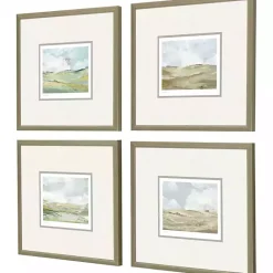 Discount Kirklands Home Afternoon Landscape Framed Art Prints, Set of 4