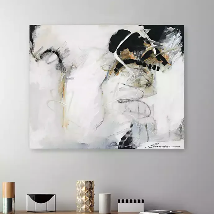 Outlet Kirklands Home Against All Odds Abstract Canvas Art Print