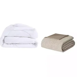 Online Kirklands Home Alaya 4-pc. Full/Queen Waffle Duvet Set Tan