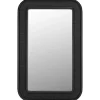 Clearance Kirklands Home Alessa Black Rectangular Wall Mirror