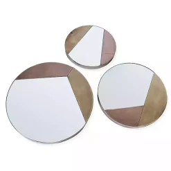 Discount Kirklands Home Alexander Round Metal Wall Mirrors, Set of 3
