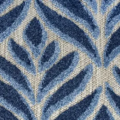 Sale Kirklands Home Aloha Botanical Indoor/Outdoor Rug, 6x9 Blue