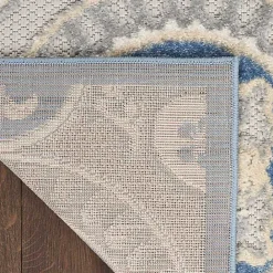 Hot Kirklands Home Aloha Blue Medallion Indoor/Outdoor Area Rug, 9x12
