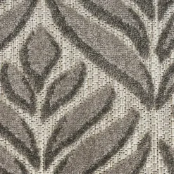 Sale Kirklands Home Aloha Botanical Indoor/Outdoor Rug, 7x10 Gray