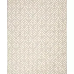 Clearance Kirklands Home Aloha Ivory Botanical Indoor/Outdoor Area Rug, 3x5