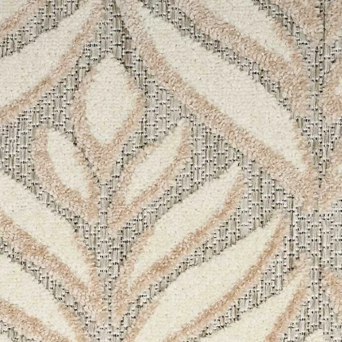 Online Kirklands Home Aloha Ivory Botanical Indoor/Outdoor Area Rug, 6x9