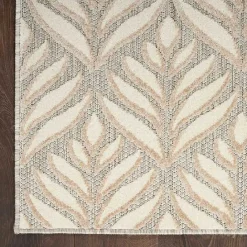 Online Kirklands Home Aloha Ivory Botanical Indoor/Outdoor Area Rug, 6x9