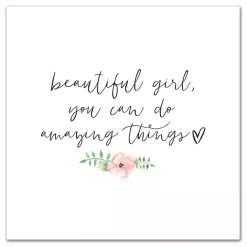 Hot Kirklands Home Amazing Things Floral Canvas Art Print