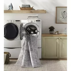 Hot Kirklands Home Amelie Navy Blue Classic Washable Area Rug, 8x12