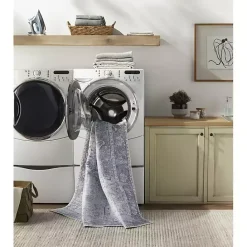 Outlet Kirklands Home Amelie Silver Classic Washable Area Rug, 6x9 Blue