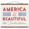 Clearance Kirklands Home America the Beautiful Personalized Hanging Canvas