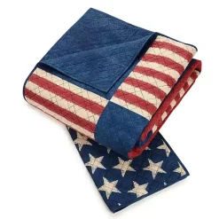 Discount Kirklands Home Americana Patch 3-pc. King Quilt Set