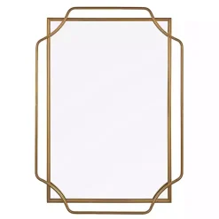Kirklands Home Amir Bronze Metal Wall Mirror