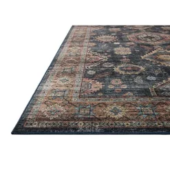 New Kirklands Home Anniston Denim Sunset Area Rug, 5x8