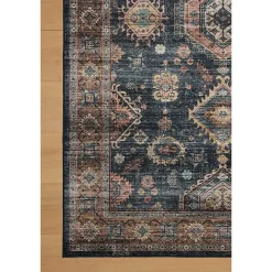 New Kirklands Home Anniston Denim Sunset Area Rug, 5x8