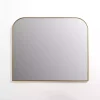 Kirklands Home Antique Brass Nouveau Wide Arch Wall Mirror