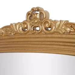 Discount Kirklands Home Antique Brass Ornate Filigree Mirror