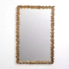 Online Kirklands Home Antique Bronze Leaf Frame Wall Mirror