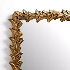 Online Kirklands Home Antique Bronze Leaf Frame Wall Mirror