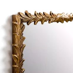 Online Kirklands Home Antique Bronze Leaf Frame Wall Mirror