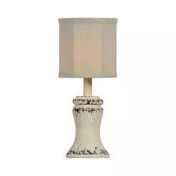 Discount Kirklands Home Antique Cream Bella Mini Lamps, Set of 2 White