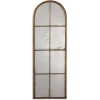 Best Kirklands Home Antique Gold Arched Metal Mirror