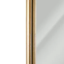 Outlet Kirklands Home Antique Gold Metal Ornate Arch Wall Mirror