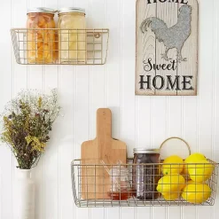 Outlet Kirklands Home Antique Gold 2-pc. Wire Basket Set