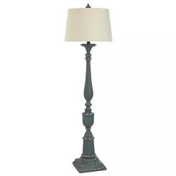 Clearance Kirklands Home Antique Navy Bourgault Floor Lamp Blue