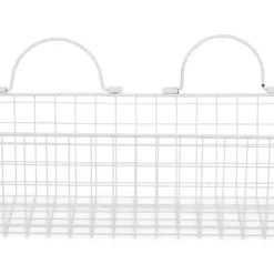 Discount Kirklands Home Antique White 2-pc. Long Wire Basket Set, 17 in.