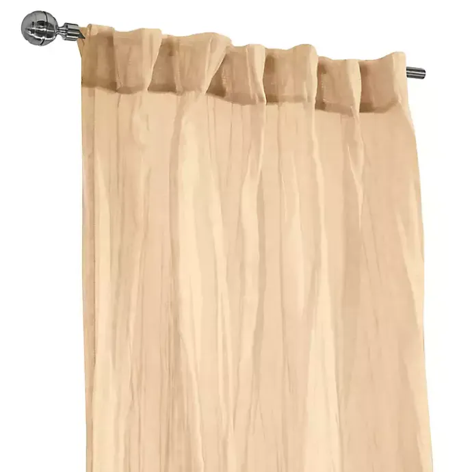 Kirklands Home Apricot Paloma Curtain Panel, 95 in. Orange
