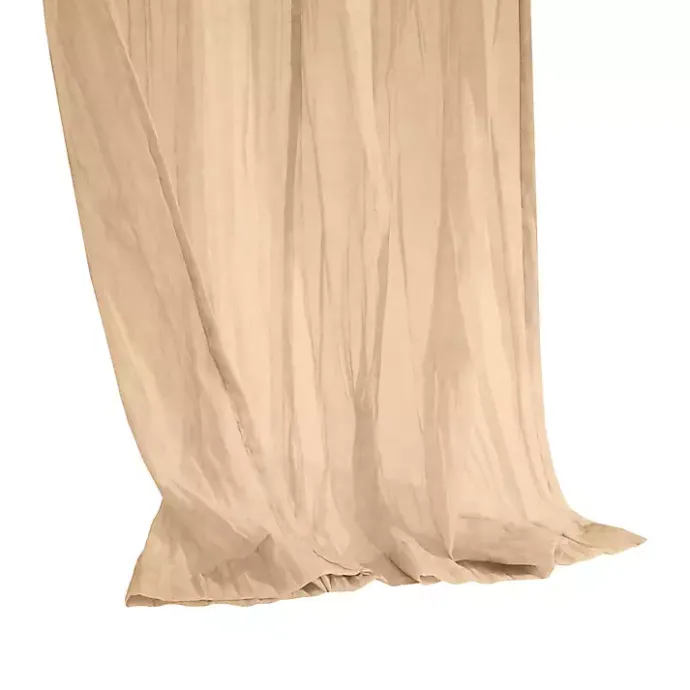 Kirklands Home Apricot Paloma Curtain Panel, 95 in. Orange