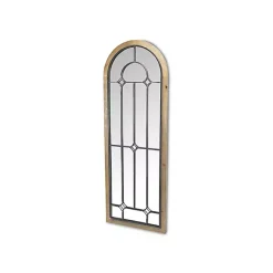 Hot Kirklands Home Arched Windowpane Wall Mirror