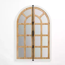 Clearance Kirklands Home Artemis Arched Door Wood Wall Mirror